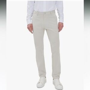 RHONE Men's Cream Rhone Commuter Pants for Men, 33-30